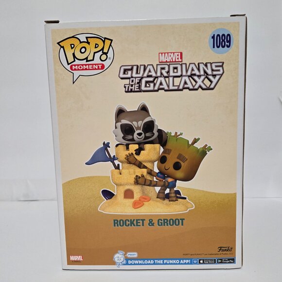 Funko Pop! Moment - Baby Rocket & Groot #1089 - Box Lunch Exclusive - Picture 4 of 7